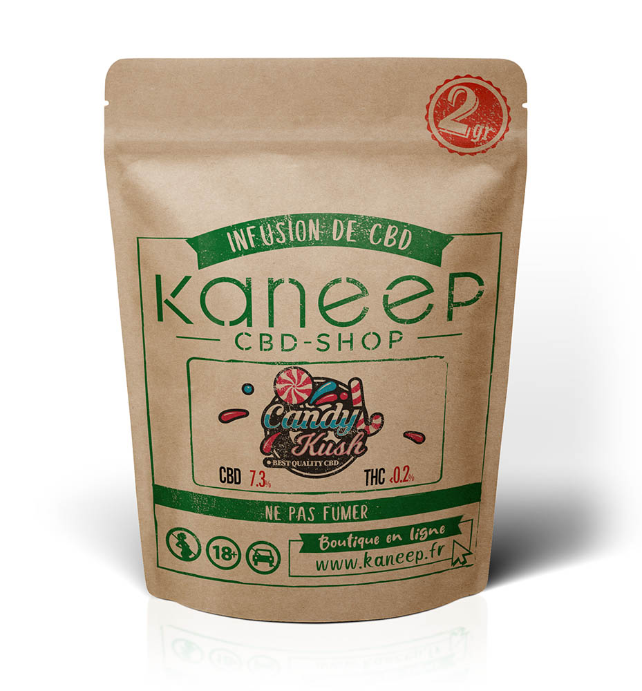 SAC CANDY KUSH - FLEURS DE CBD - KANEEP