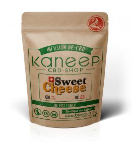 SAC SWEET CHEESE - FLEURS DE CBD - KANEEP