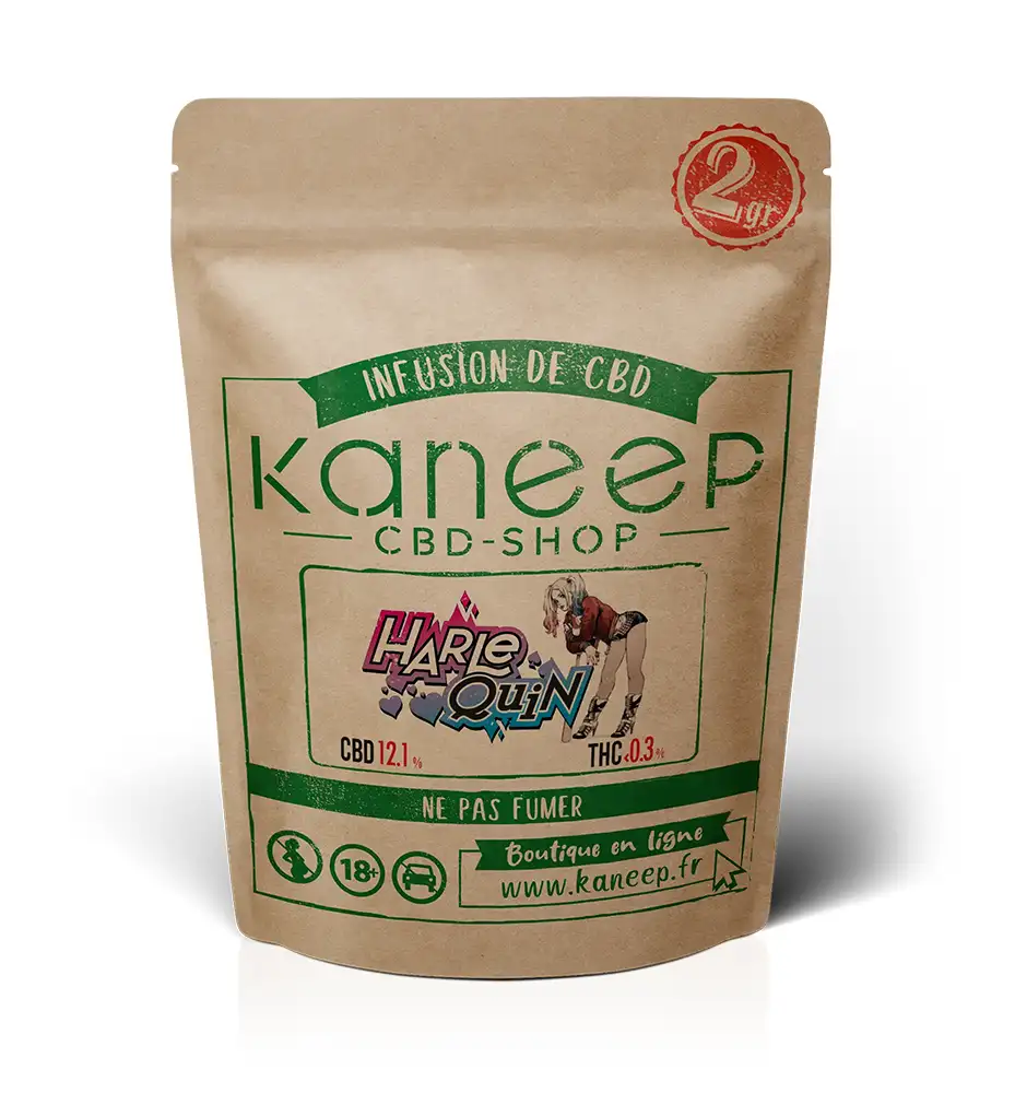 SAC HARLEQUIN - FLEURS DE CBD - KANEEP