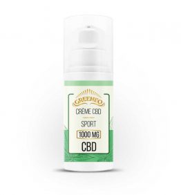 CREME CBD SPORT - 1000MG - GREENEO - KANEEP