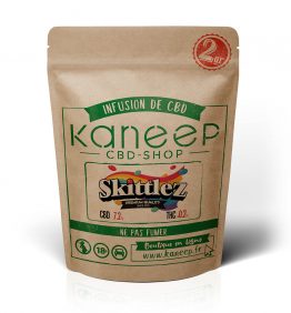 SAC SKITTLEZ - FLEURS DE CBD - KANEEP