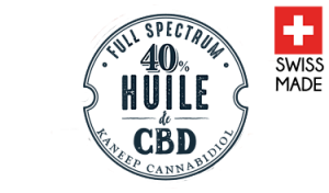 Logo huile de cbd 40% full spectrum