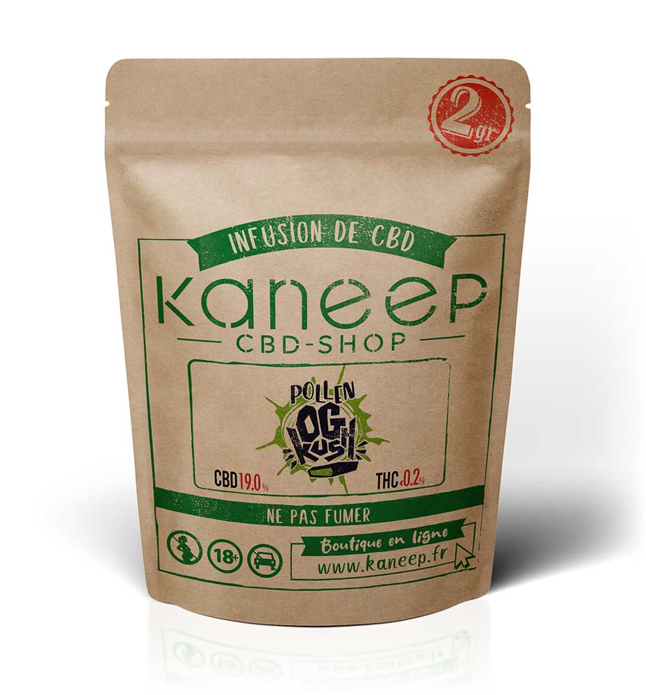 SAC OG KUSH - POLLEN DE CBD - KANEEP